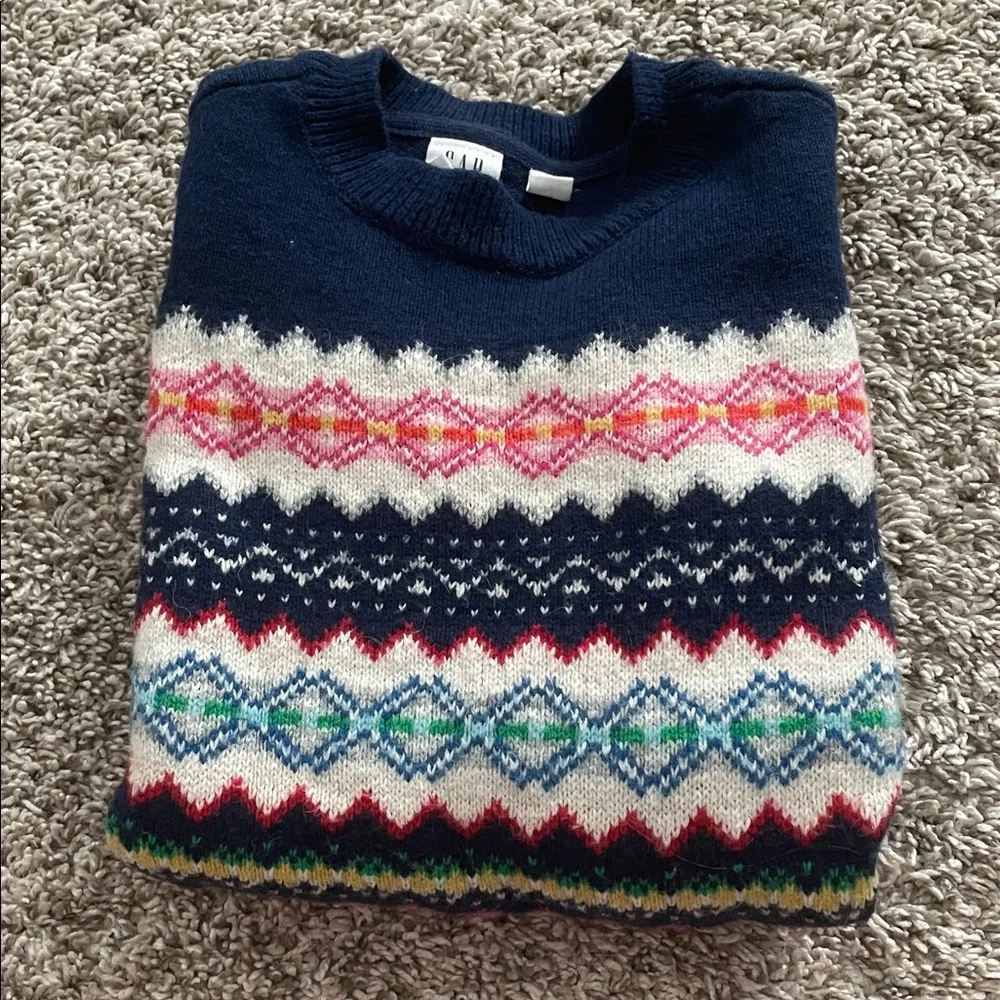 GAP Kids Knit Sweater Dress size XS -Like new